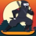 Lava And Ninja Skateboard