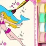 Doll Coloring Book