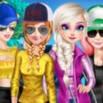 Princesses Camping In Holiday