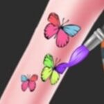 Elsa Arm Tattoo Design
