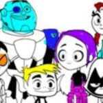 Teen Titans Go Coloring Book