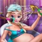 Pregnant Ice Queen Bath Care