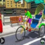 Bicycle Tuk Tuk Auto Rickshaw New Driving Games
