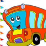 Coloring Book: Bus