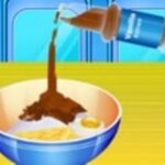 Elsa Cooking Ice Cream Sandwiches