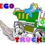 Lego Trucks Coloring