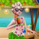 Princess Hawaiian Themed Party