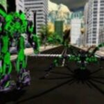 Spider Robot Warrior Web Robot Spider