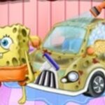 Spongebob Car Cleaning Spongebob Car Cleaning