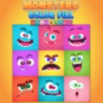 Monsters Color Fill Monsters Color Fill