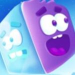 Icy Purple Head 3D
